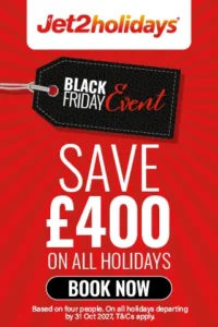 Jet2holidays Black Friday 2025 Event