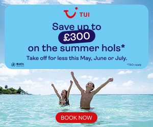 TUI Discount Code BEACHTIME save up to £300