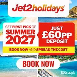 Jet2holidays Summer 2027 - Book Now!